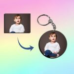 Personalized Photo Keychain – RoundKE