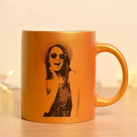 Personalized Golden Mug